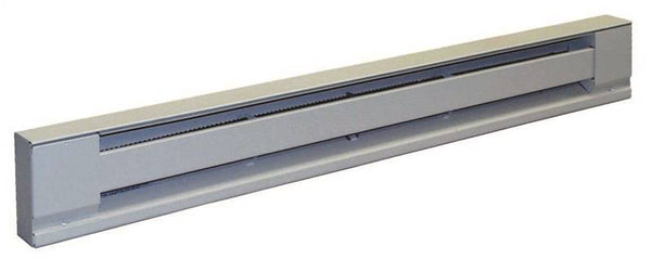 TPI 2900S Series H2915-072SW Baseboard Heater, 6.3/4.7 A, 208/240 V, 5100/3825 Btu/hr BTU, White