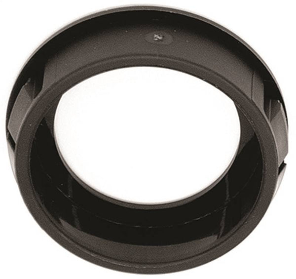 Jandorf 61425 Conduit Bushing, Nylon, Black, 1-1/16 in Dia Panel Hole, 0.453 in Thick Panel