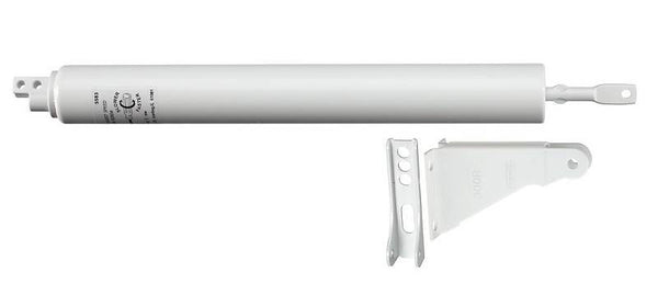 National Hardware V1337 Series N213-249 Door Closer, 5/16 in Dia Rod, 11-1/8 in L, Steel, 90 deg Opening