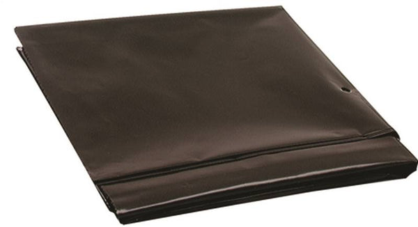M-D 03376 Turbine Vent Cover, 0.005 in Thick Material, Polyethylene, Black
