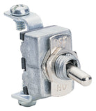 CALTERM 41700 Toggle Switch, 15 A, 12 VDC, Screw Terminal, Chrome Housing Material