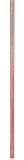 Zareba Fi-Shock A-7 Grounding Rod, 5/8 in Dia Nominal, 6 ft L, Copper