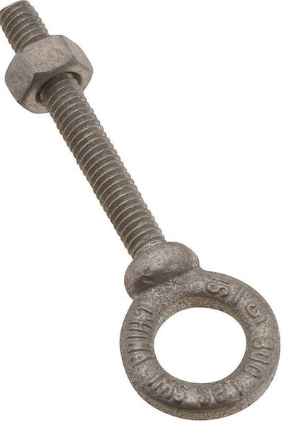 National Hardware N245-100 Eye Bolt, 5/16-18 Thread, 2-1/8 in L Thread, 5/8 in ID x 1-1/8 in OD Dia Eye