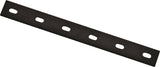National Hardware N351-457 Mending Plate, 14 in L, 1-1/2 in W, 5/16 Gauge, Steel, Powder-Coated, Carriage Bolt Mounting