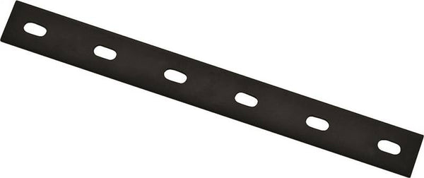National Hardware N351-457 Mending Plate, 14 in L, 1-1/2 in W, 5/16 Gauge, Steel, Powder-Coated, Carriage Bolt Mounting