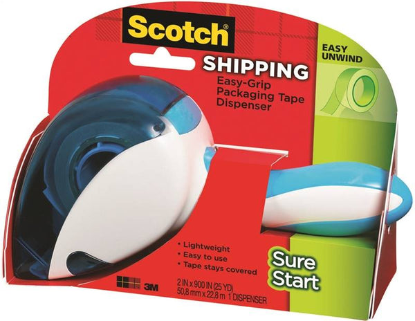 3M DP-1000 Packaging Tape, 600 in L, 1.88 in W, Blue/White