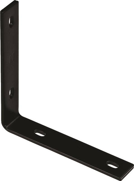 National Hardware 1151BC Series N351-467 Corner Brace, 8-1/4 in L, 1-1/2 in W, 8-1/4 in H, Steel, Powder-Coated