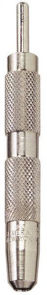 GENERAL Jiffy Series 806 Self-Center Punch, 3/8 in Tip, 2-1/2 in L, Steel