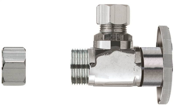 Plumb Pak PP32-1PCLF Transition Valve, 1/2 x 3/8 in Connection, CPVC x Tube, CPVC Body