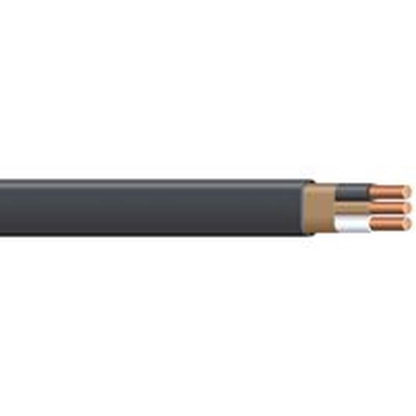 Southwire 6/2NM-WGX125 Sheathed Cable, 6 AWG Wire, 2 -Conductor, 125 ft L, Copper Conductor, PVC Insulation
