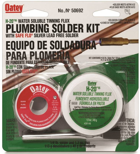 Oatey 50692 Wire Solder Kit, 1 oz 1 oz, Solid