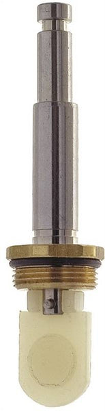 Danco 80971 Pushbutton Diverter Stem, Brass/Plastic, Chrome Plated, 3-3/4 in L