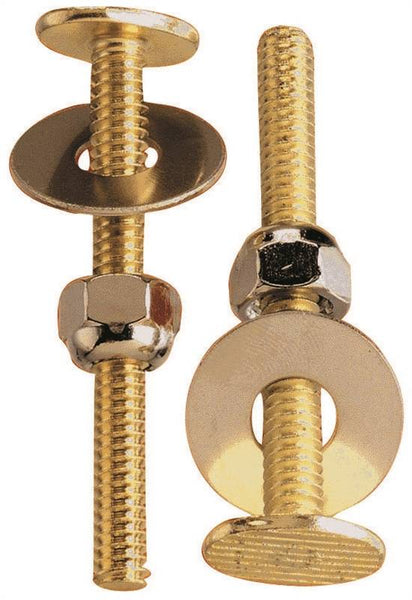 Plumb Pak PP835-17 Bolt Set, Brass