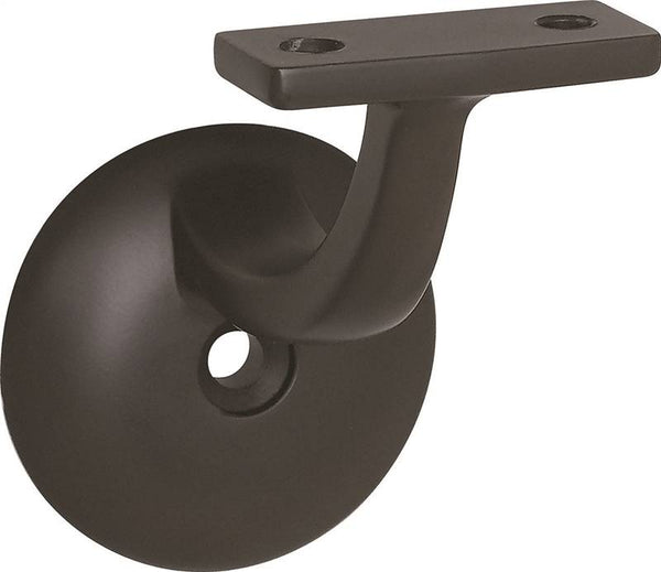 National Hardware N830-128 Handrail Bracket, 250 lb, Die-Cast Zinc, Oil-Rubbed Bronze