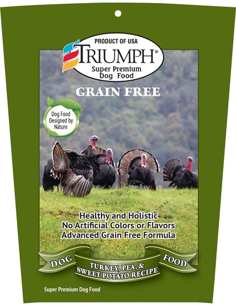 Triumph 39020 Dog Food, Turkey Flavor, 28 lb Bag