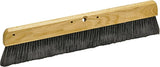 Marshalltown 847 Concrete Broom, 36 in OAL, Polypropylene Bristle, Black Bristle, Hardwood Handle