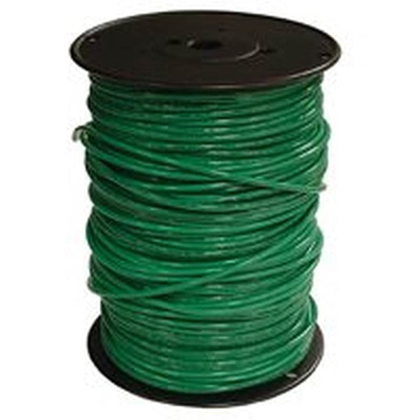 Southwire 10GRN-STRX500 Building Wire, 10 AWG Wire, 1 -Conductor, 500 ft L, Copper Conductor, Nylon Sheath