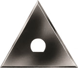 HYDE 10420 Scraper Blade, Triangular Blade, 2-1/4 in W Blade, Carbon Steel Blade