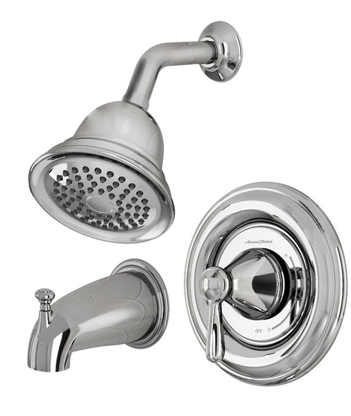 American Standard Marquette Series 7761 Tub and Shower Set, Brass, Chrome Plated