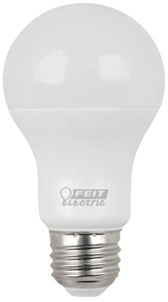 Feit Electric A450/850/10KLED/4 LED Lamp, General Purpose, A19 Lamp, 40 W Equivalent, E26 Lamp Base, White