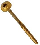 GRK Fasteners RSS 12221 Structural Screw, 5/16 in Thread, 3-1/8 in L, Washer Head, Star Drive, Steel, 100 PK