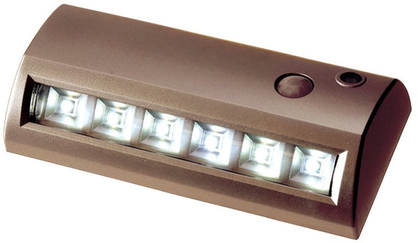 LIGHT IT 20032-307 Motion Activated Path Light, AA Battery, 6-Lamp, LED Lamp, 42 Lumens Lumens, 7000 K Color Temp