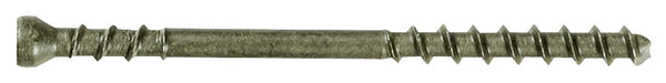 CAMO 345128 Deck Screw, #7 Thread, 1-7/8 in L, Trim Head, Star Drive, Carbon Steel, ProTech-Coated