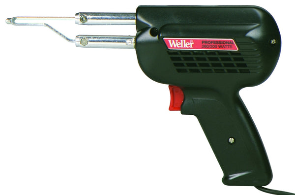 Weller D550 Heavy-Duty Gun Kit, 120 V, 260/200 W, Soldering Tip, Copper Tip