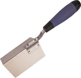 Vulcan 364863L Drywall Corner Trowel, 2.5 in W Blade, 5 in L Blade, DuraSoft Handle, PP/TPR Handle, 2.5 in Blade Radius