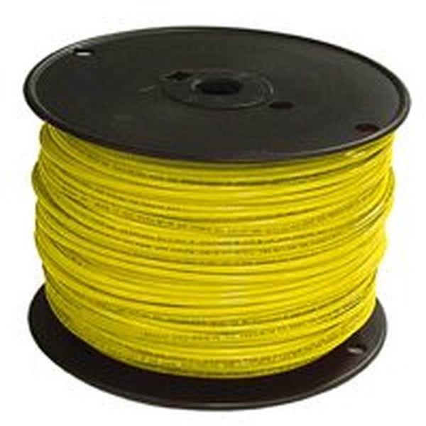 Southwire 12YEL-SOLX500 Building Wire, 12 AWG Wire, 1 -Conductor, 500 ft L, Copper Conductor, Nylon Sheath