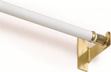 Kenney KN391/1 Sash Rod, 7/16 in Dia, 28 to 48 in L, White