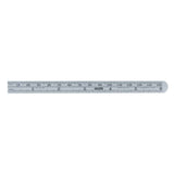 GENERAL 305ME Precision Measuring Ruler with Graduations, SAE/Metric Graduation, Stainless Steel, Black, 15/32 in W