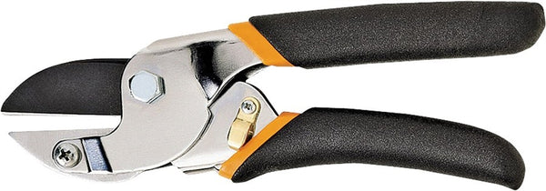 FISKARS 9110 Pruner, 5/8 in Cutting Capacity, Steel Blade, Anvil Blade, Comfort-Grip Handle, 8-1/2 in OAL