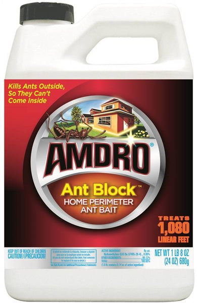 Amdro 100522802 Ant Bait, Granular, 24 oz Bottle
