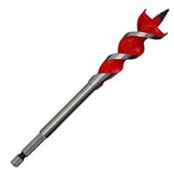 Milwaukee 48-13-0108 Auger Drill Bit, 1-1/4 in Dia, 6-1/2 in OAL, 1/4 in Dia Shank, Hex Shank