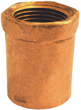 EPC 103R Series 30166 Reducing Pipe Adapter, 1 x 3/4 in, Sweat x FNPT, Copper