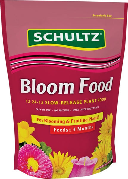 Schultz SPF48270 Plant Food, 3.5 lb, Granular, 12-24-12 N-P-K Ratio