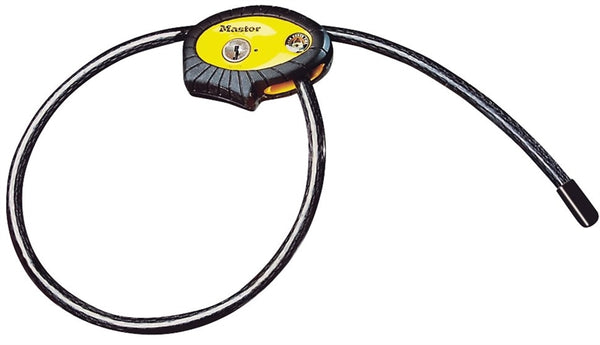 Master Lock Python 8413XDPF Cable Lock, Steel Shackle