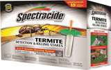 Spectracide HG-96115 Termite Detection and Killing Stake, Solid, Odorless, Brown/Tan