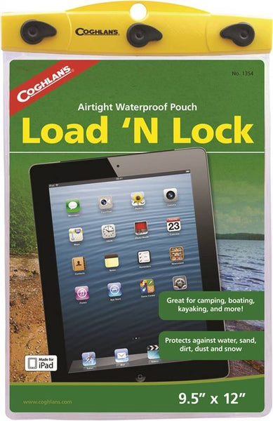 COGHLAN'S Load'N Lock 1354 iPad Pouch, Plastic