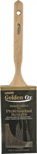 Linzer WC 2462-2 Paint Brush, 2 in W, 2-1/2 in L Bristle, China Bristle, Flat Sash Handle