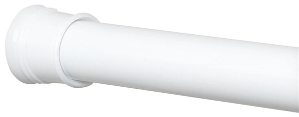 Zenna Home TwistTight Series 506W/505RB Shower Rod, 72 in L Adjustable, 1-1/4 in Dia Rod, Steel, Bronze