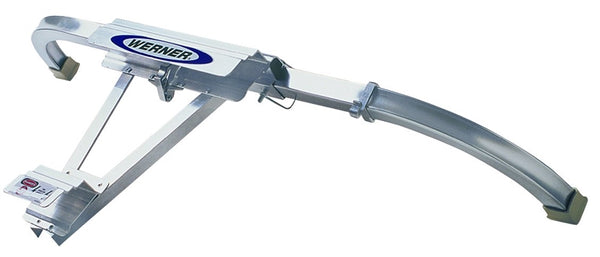 WERNER AC78 Ladder Stabilizer, Aluminum/Steel, For: Single and Extension Ladders