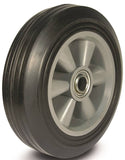 DH CASTERS W-PL Series W-PL08225B6 Poly Hub Wheel, 3/4 in Dia Hub