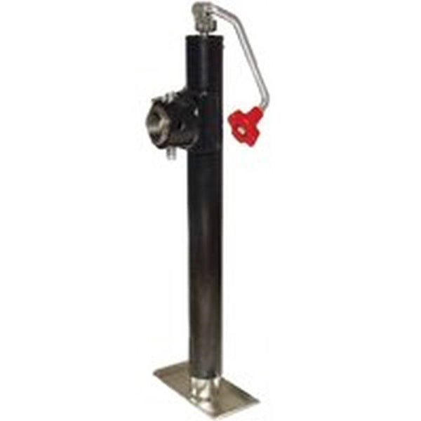 VALLEY INDUSTRIES VI-520 Trailer Jack, 2000 lb Lifting, 15-1/2 in Max Lift H, 15-1/2 in OAH