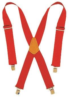 CLC Tool Works Series 110RED Work Suspender, Nylon, Red