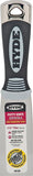 HYDE Pro Stainless 06108 Putty Knife, 1-1/2 in W Blade, Stainless Steel Blade, Cushion-Grip Handle