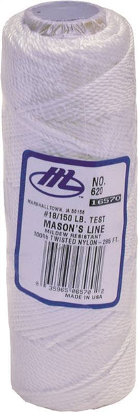 Marshalltown 620 Mason Line, 285 ft L Line, White Line