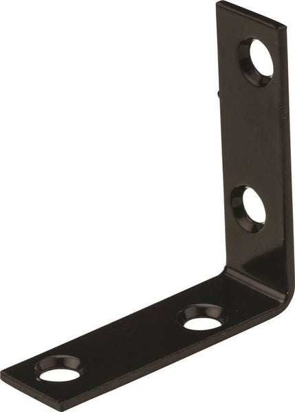 National Hardware 115BC Series N266-481 Corner Brace, 2 in L, 5/8 in W, Steel, 0.08 Thick Material