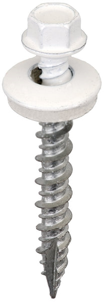 Acorn International SW-MW15BW250 Screw, #9 Thread, High-Low, Twin Lead Thread, Hex Drive, Self-Tapping, Type 17 Point